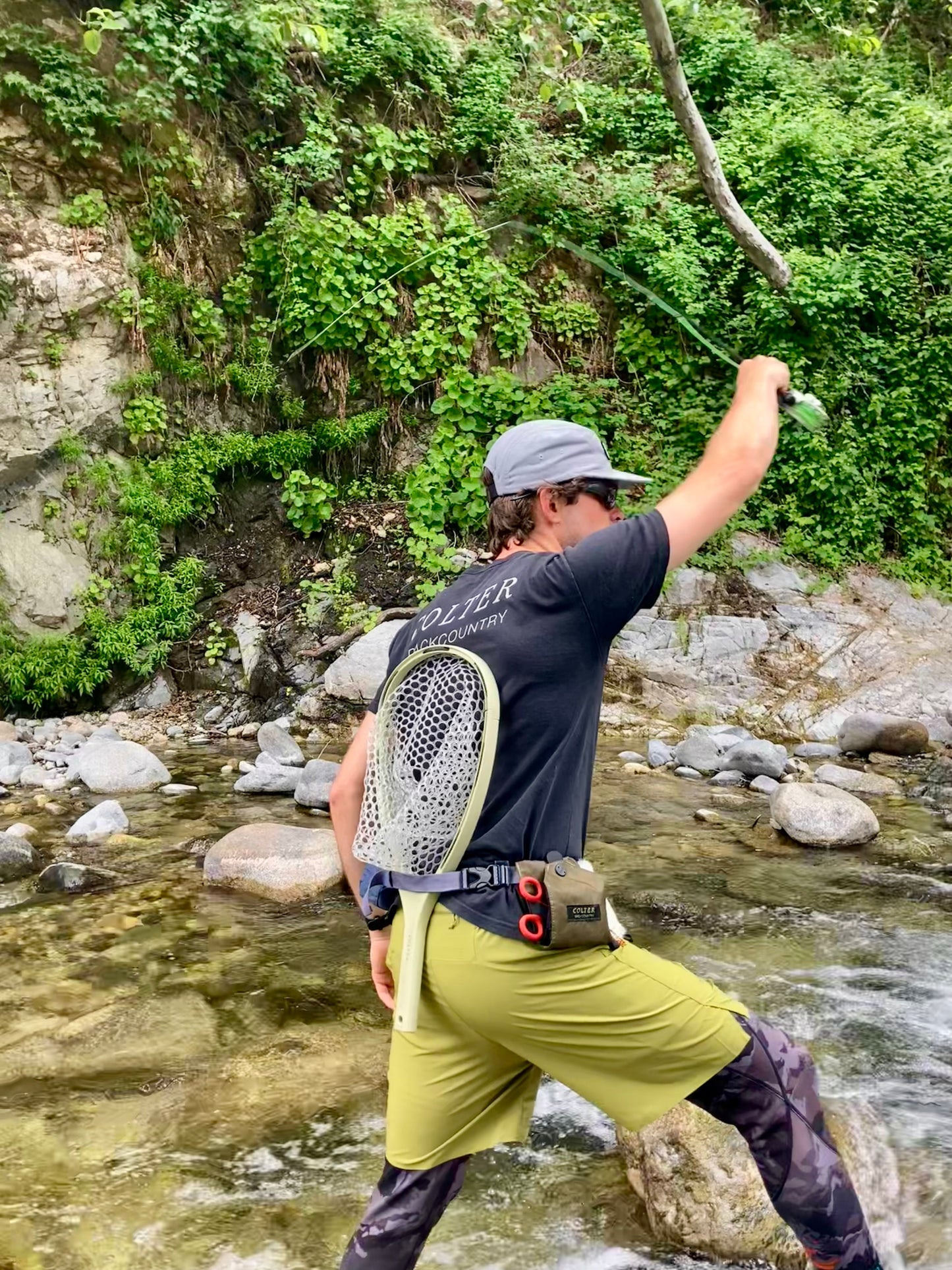 Ultralight fly fishing tool storage solution